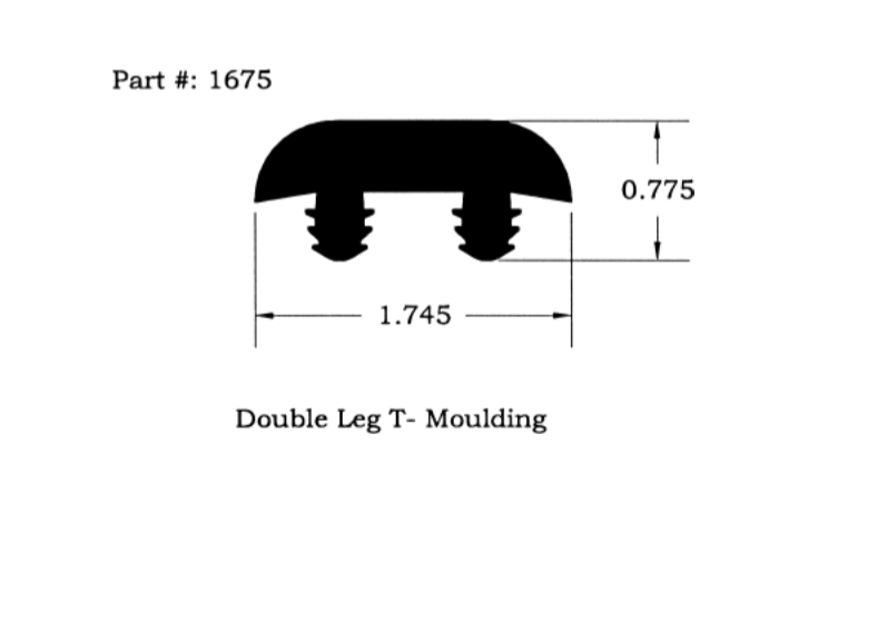 T Moldings – 1675